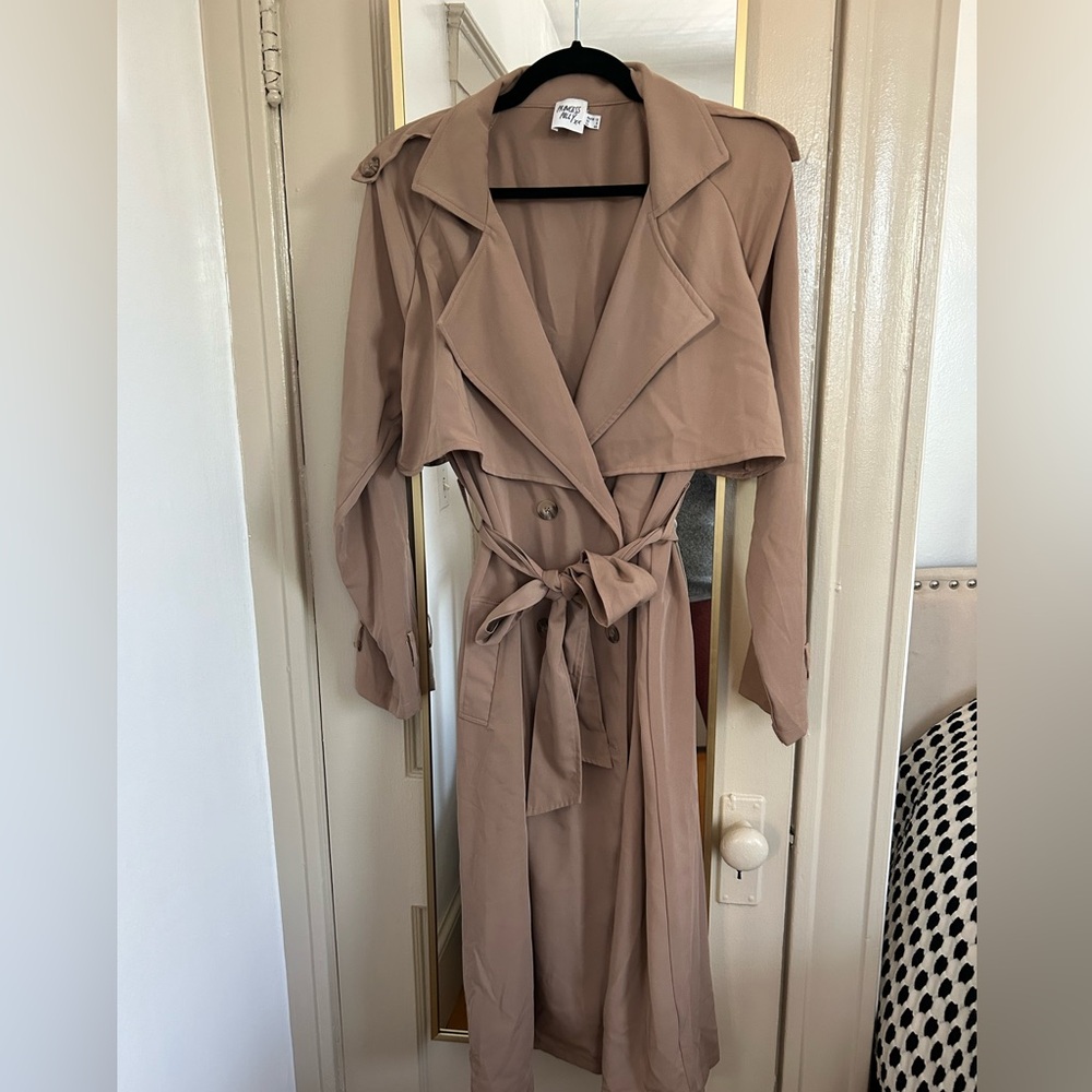 Princess Polly Cassie Trench Coat - Picture 4 of 4